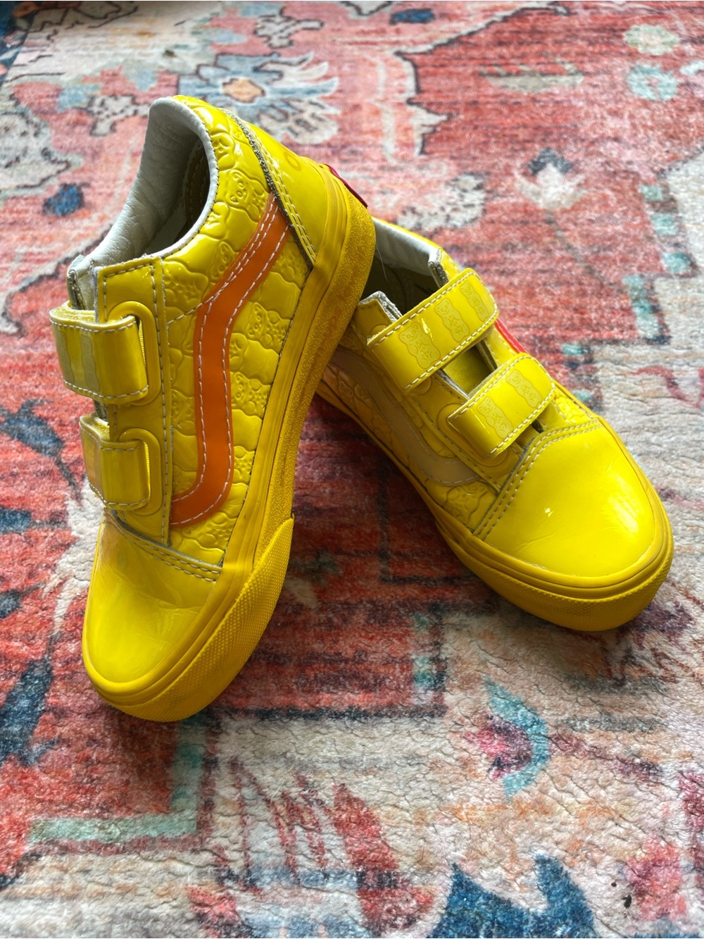 Vans x Haribo Old Skool V "Goldbears" sneakers, size US 11 kids